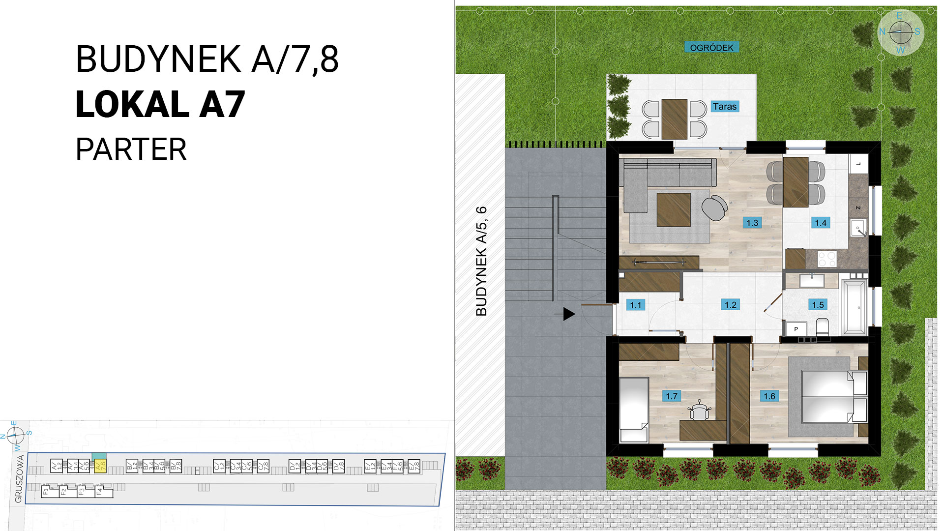 Gruszowa A7 Parter