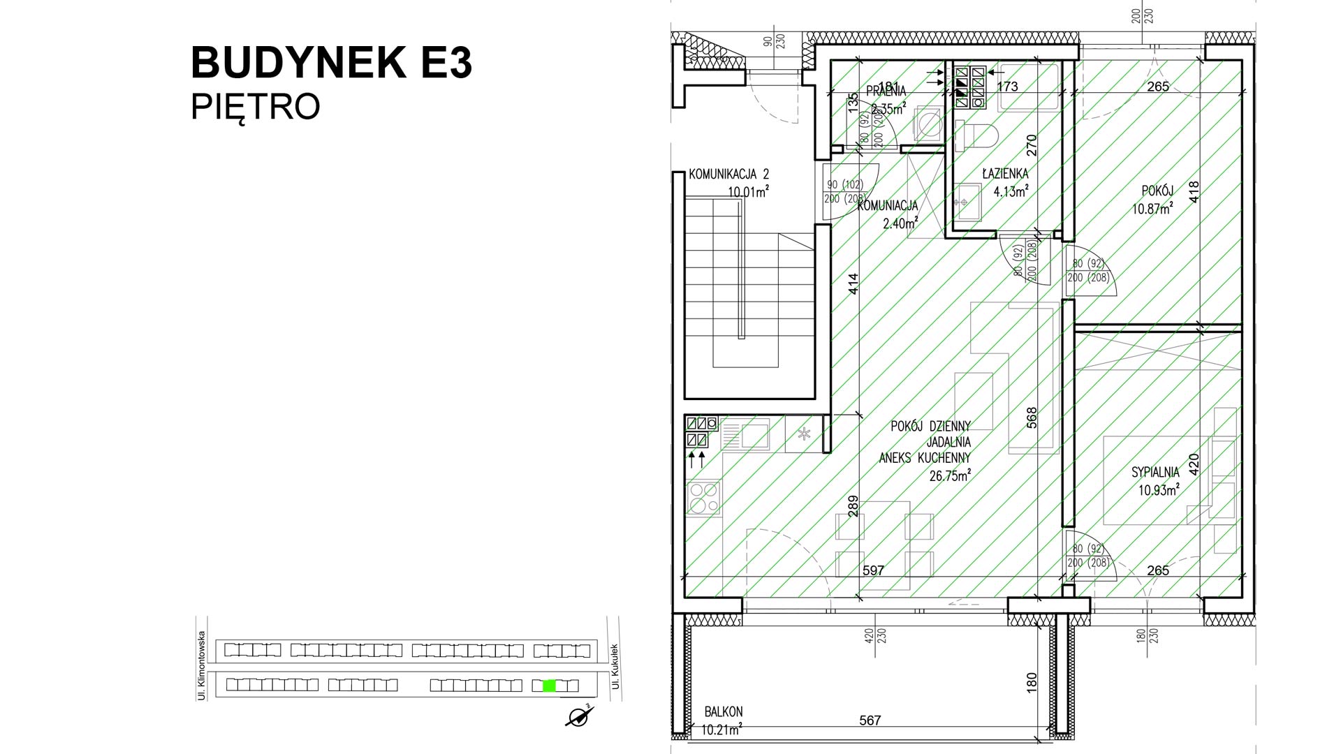 Kukułek E3 Piętro