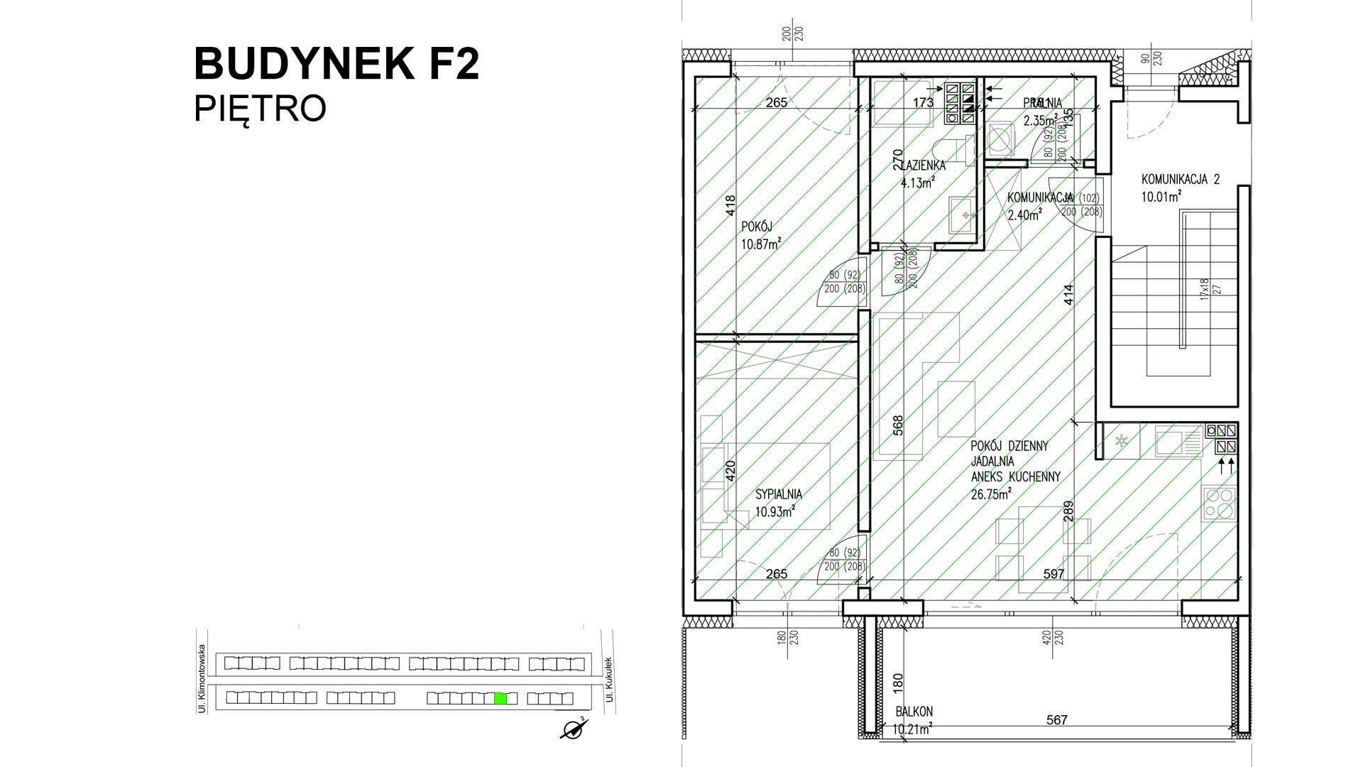 Kukułek F2 Piętro