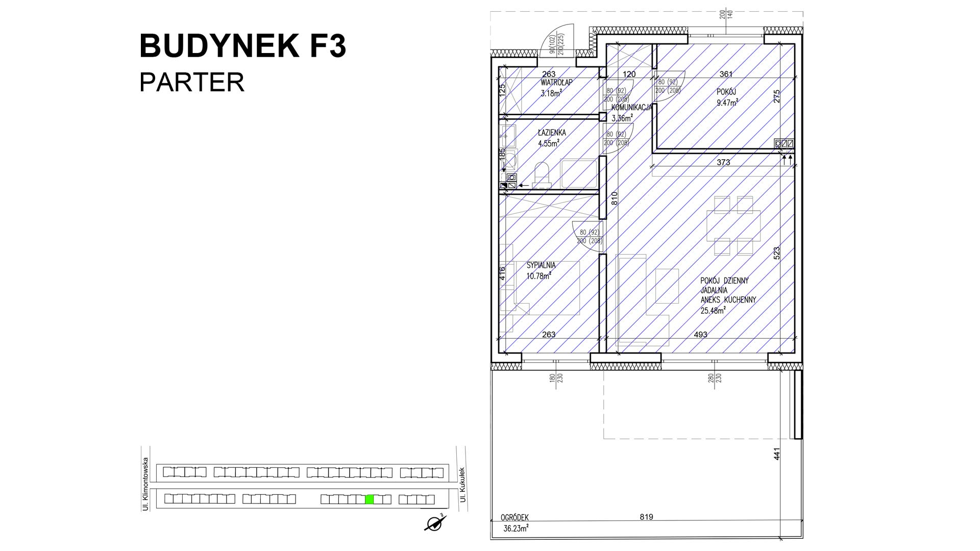 Kukułek F3 Parter