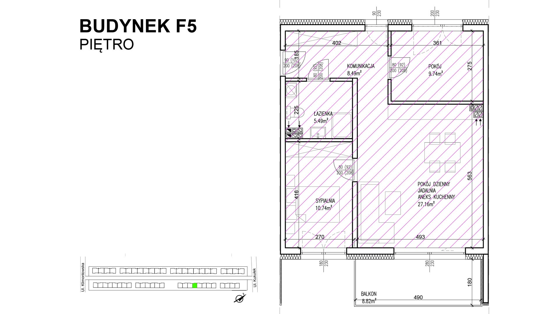 Kukułek F5 Piętro
