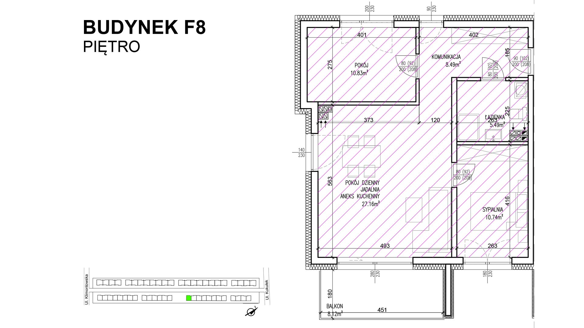 Kukułek F8 Piętro